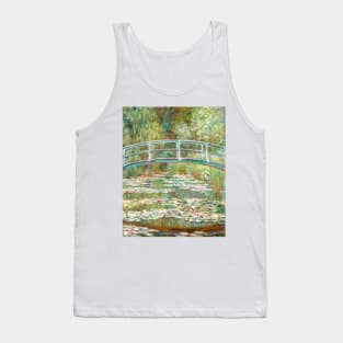 Bridge over a Pond of Water Lilies Tank Top